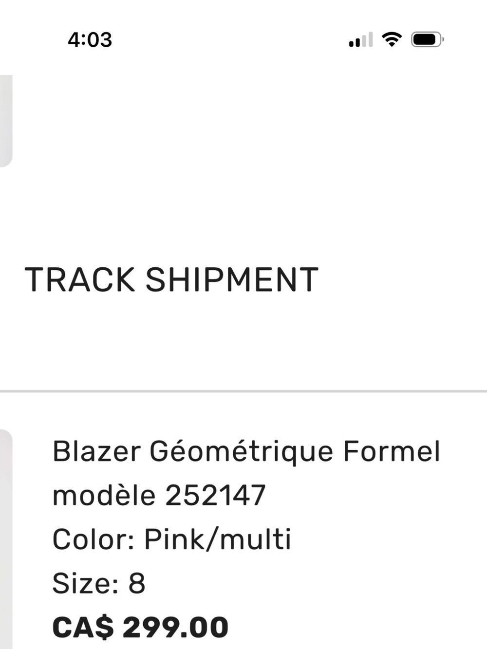Joseph Ribkoff Pink Multi-Color Tweed Blazer - Picture 7 of 8